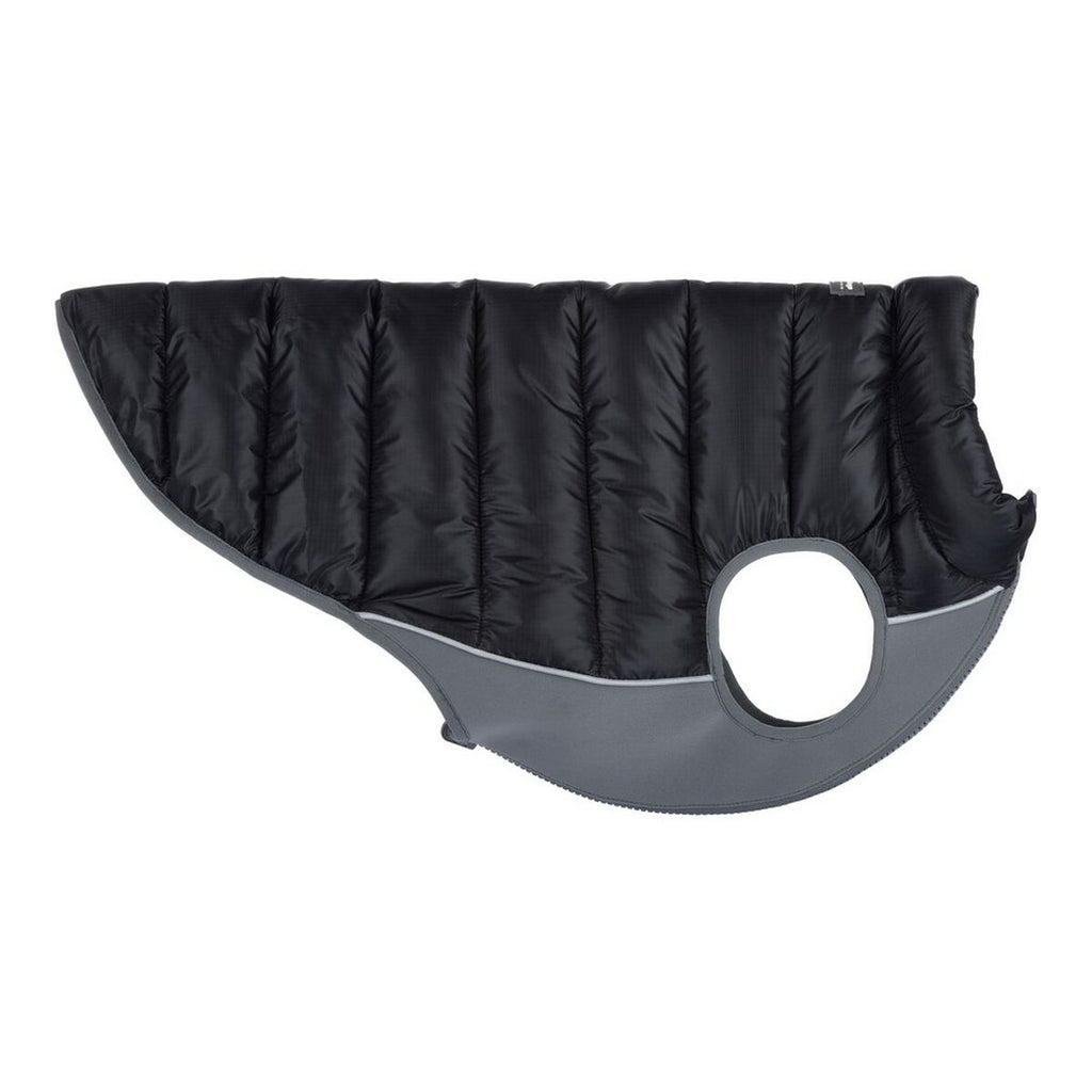 Rot Dingo Hundemantel Puffer Schwarz/Grau 25 cm