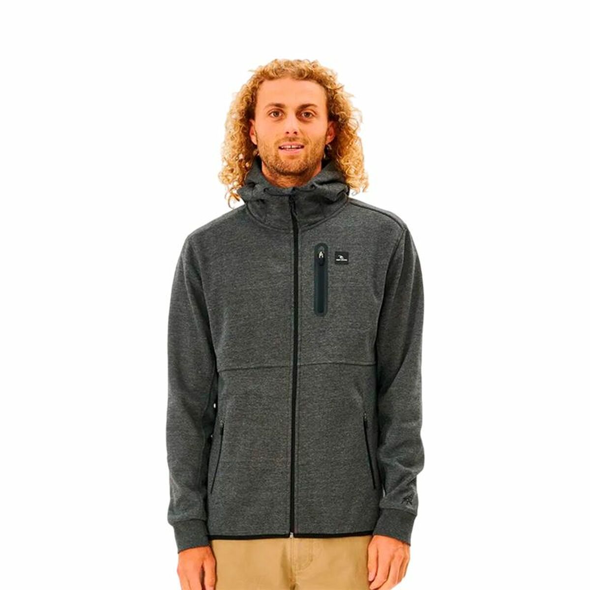 Jacke Rip Curl Anti Series Departed Zip Thr Dark Grau – XL