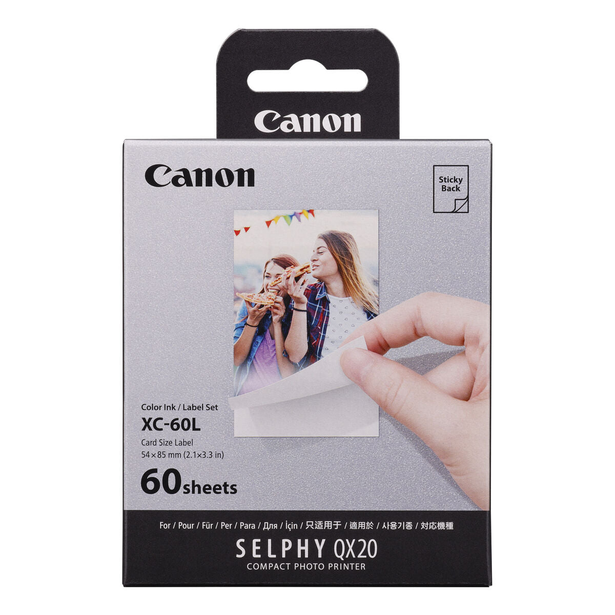 Matte Photographic Papier Canon 6756C001 5,4 x 8,5 cm (60 Einheiten)