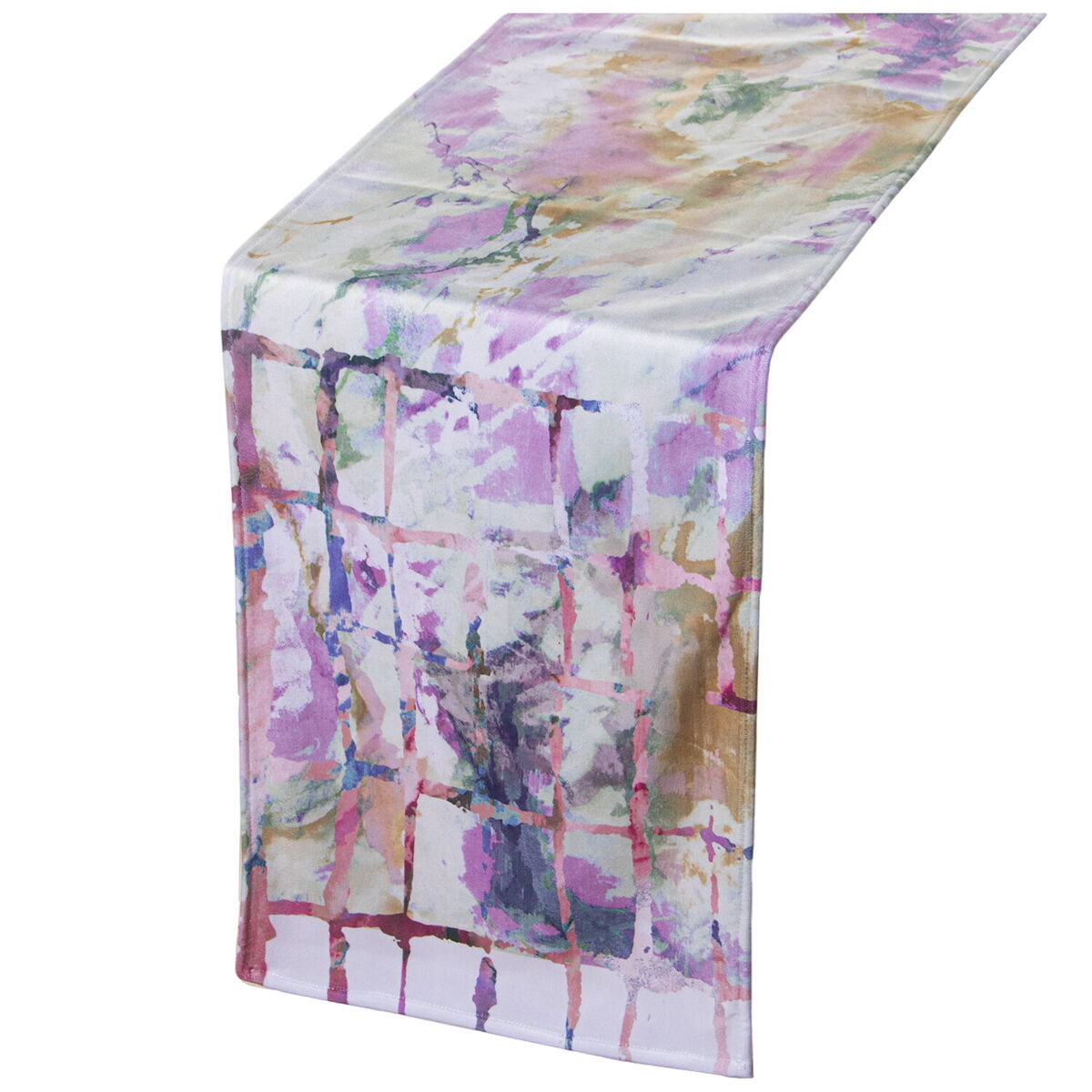 Table Runner Alexandra House Living Mehrfarbig Textile Velvet – Produktbild 1