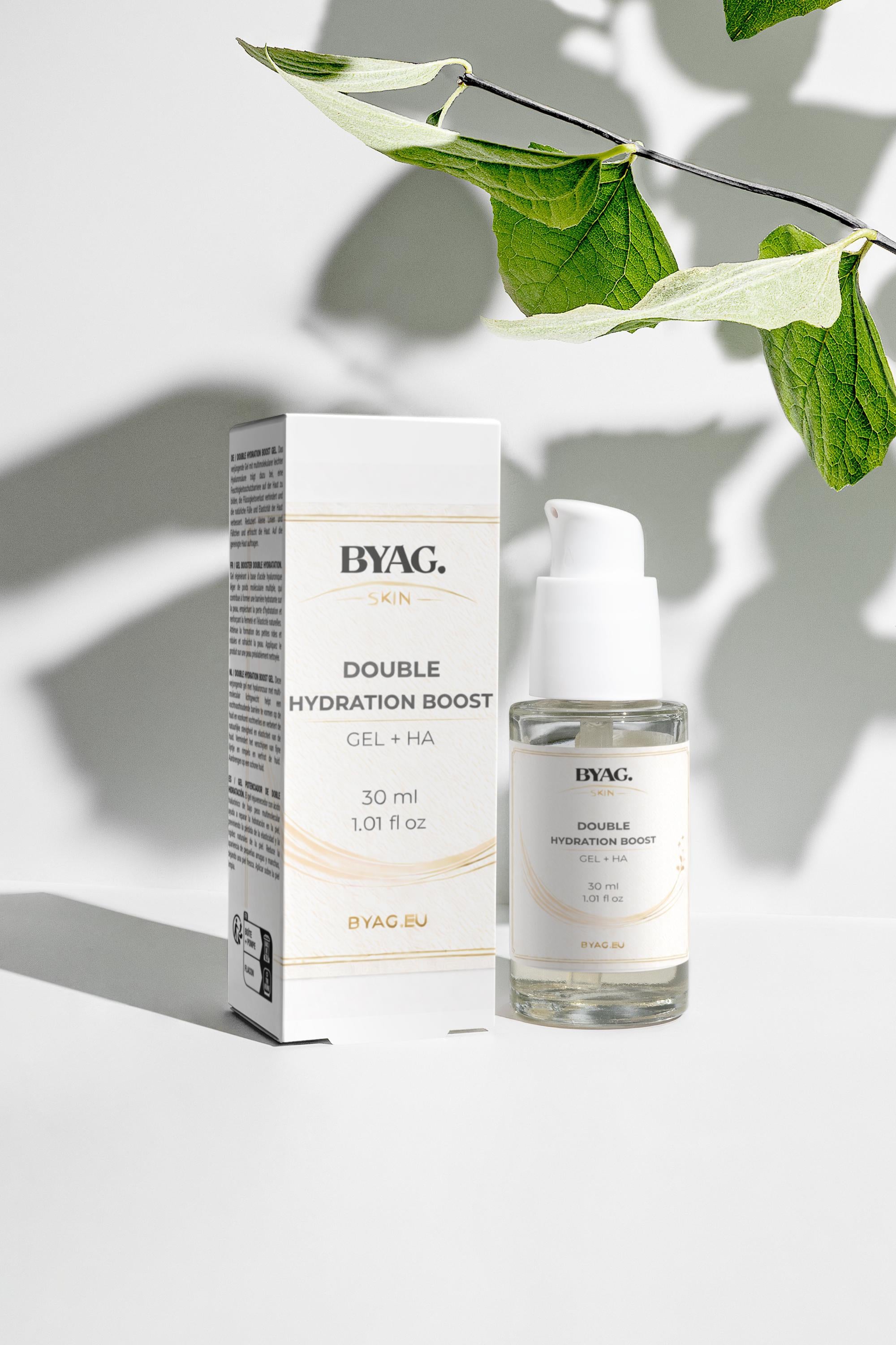 BYAG. Feuchtigkeitsgel mit Hyaluronsäure