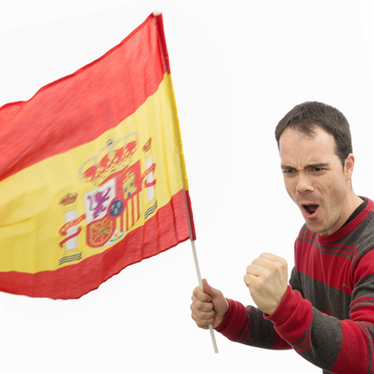 Flag España 90 x 60 cm – Produktbild 1