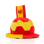 Fußball Hut mit Spanish Flag Embellishment