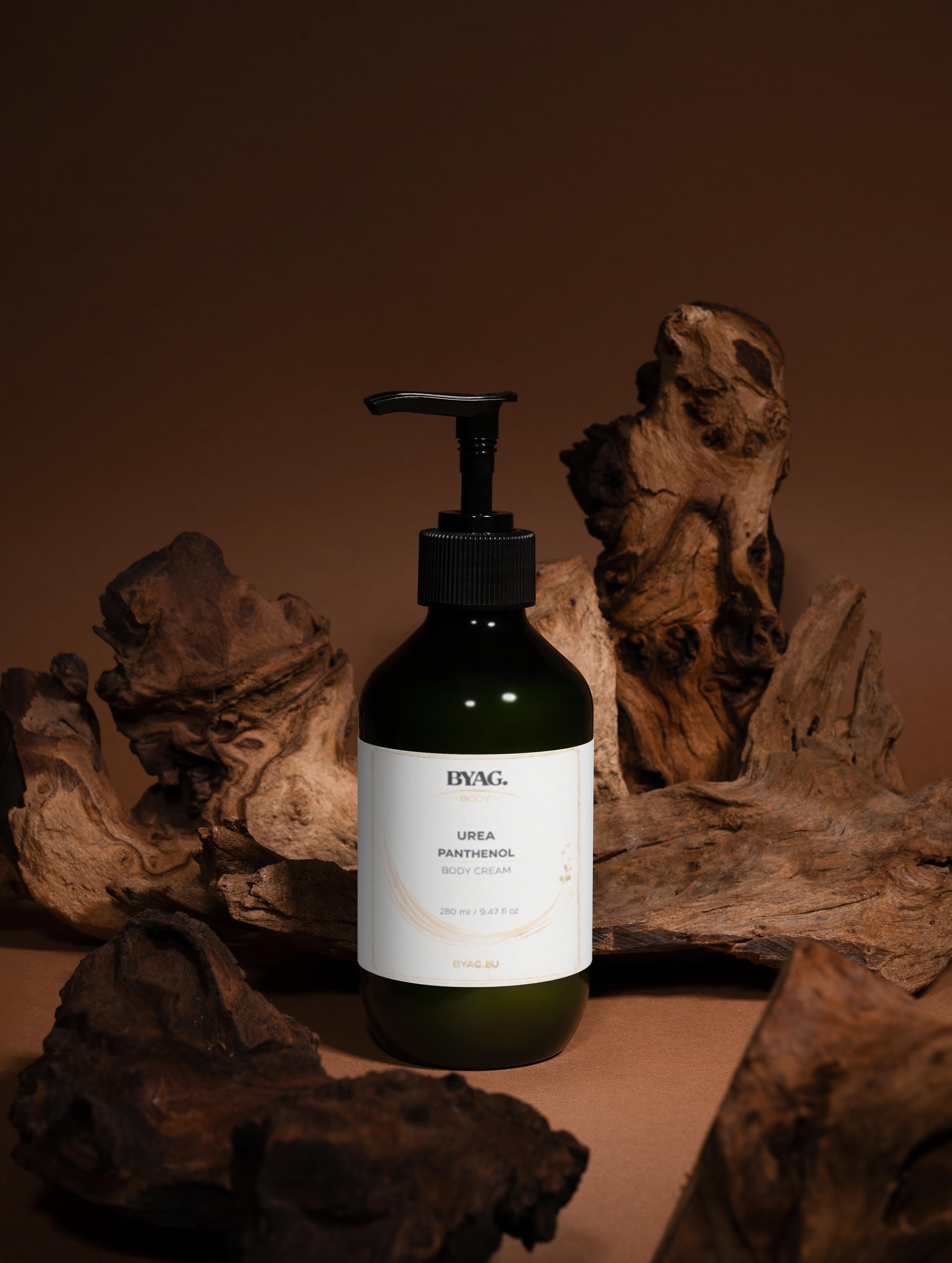 BYAG. 5 % Urea + 2 % Panthenol Körpercreme