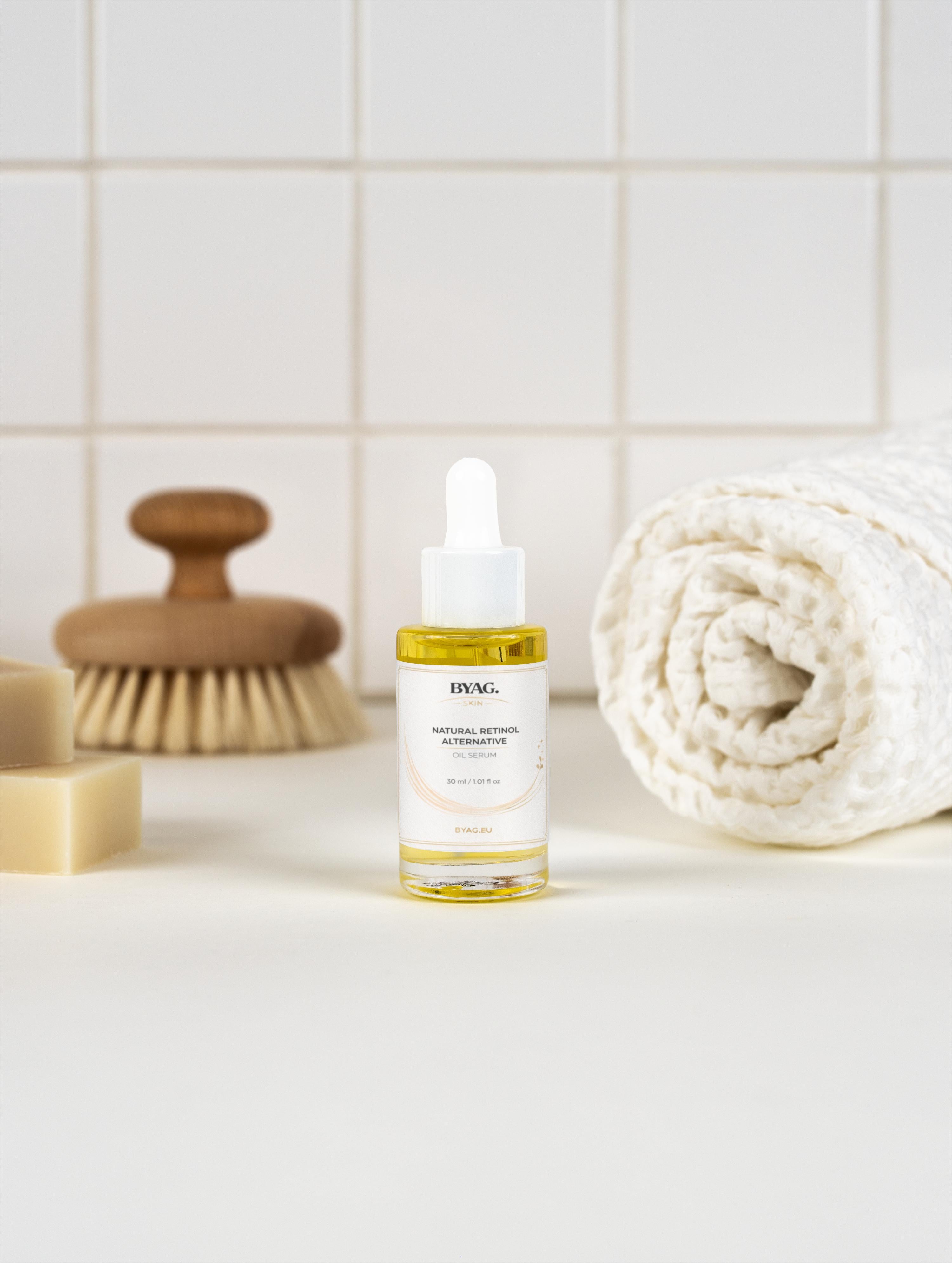 BYAG. Natürliches Retinol-Alternativ Ölserum