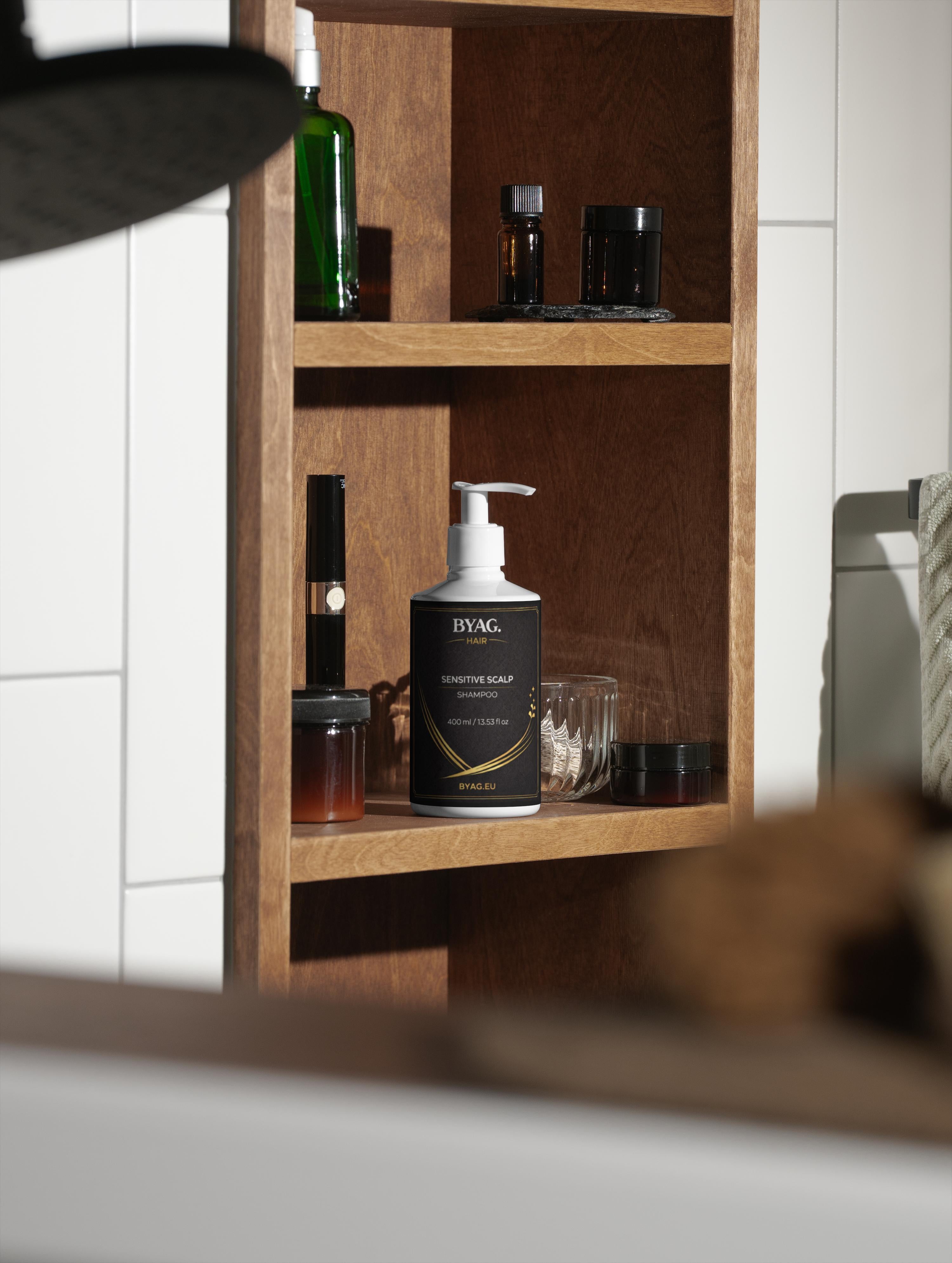 BYAG. Herren Sensitiv-Kopfhaut-Shampoo