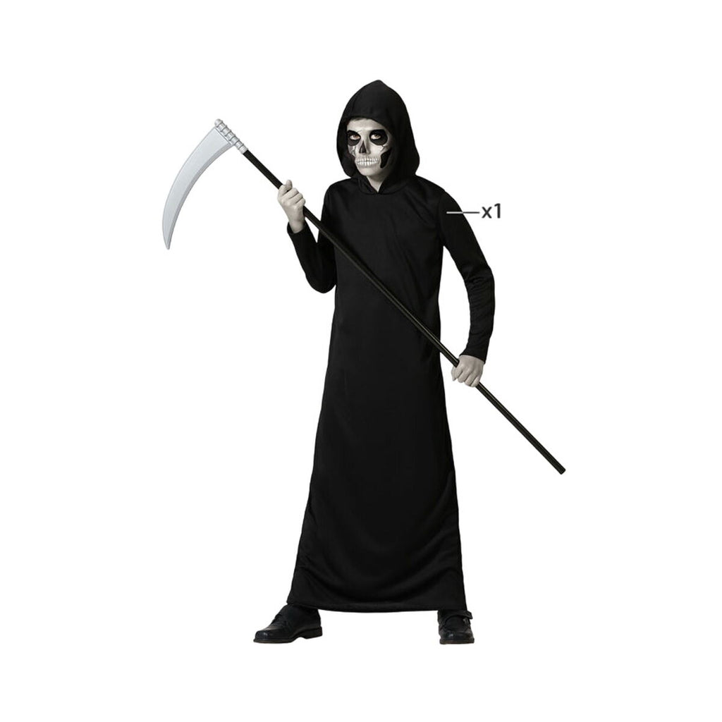 Kostüm für Erwachsene Schwarz Kinder-Halloween – 10-12 Years