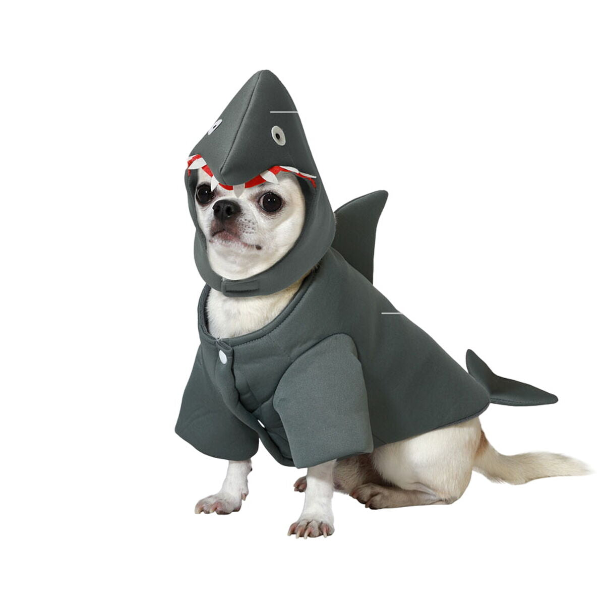 Dog Costume Size M Shark – Produktbild 1