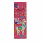 Gift Decor Wanduhr Llama – Lila