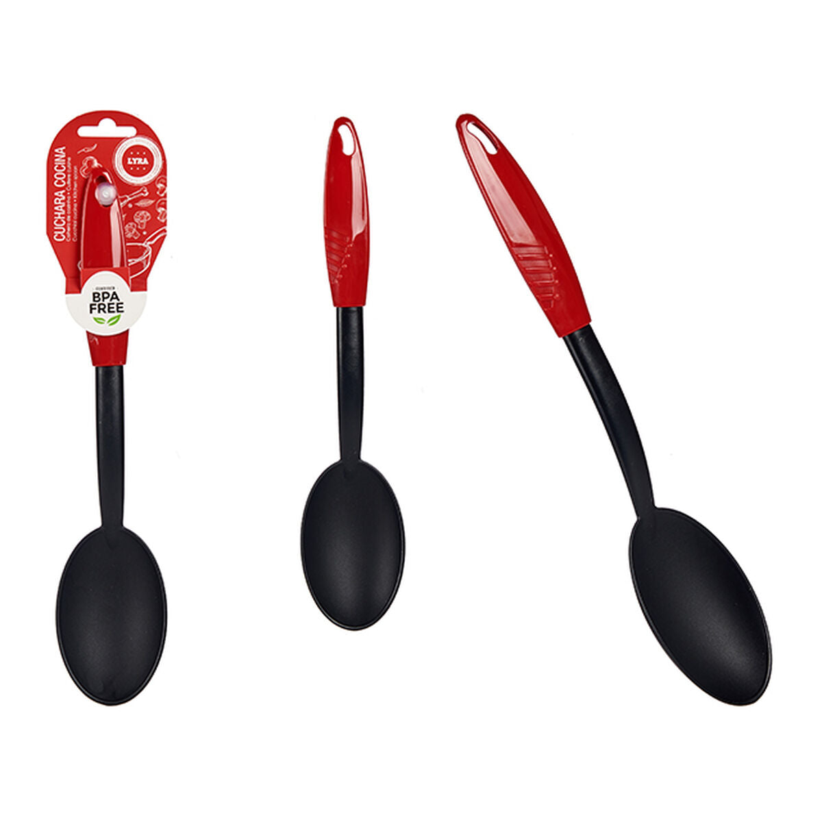 Ladle Rot Schwarz Nylon