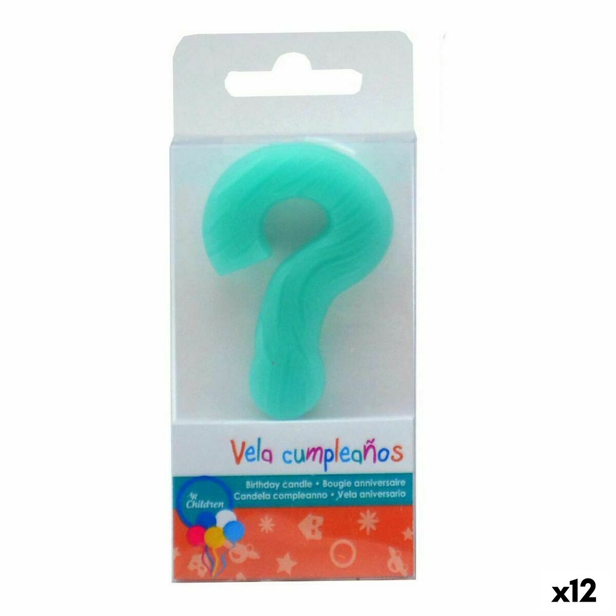 Candle ? Birthday (12 Stück) – Produktbild 1