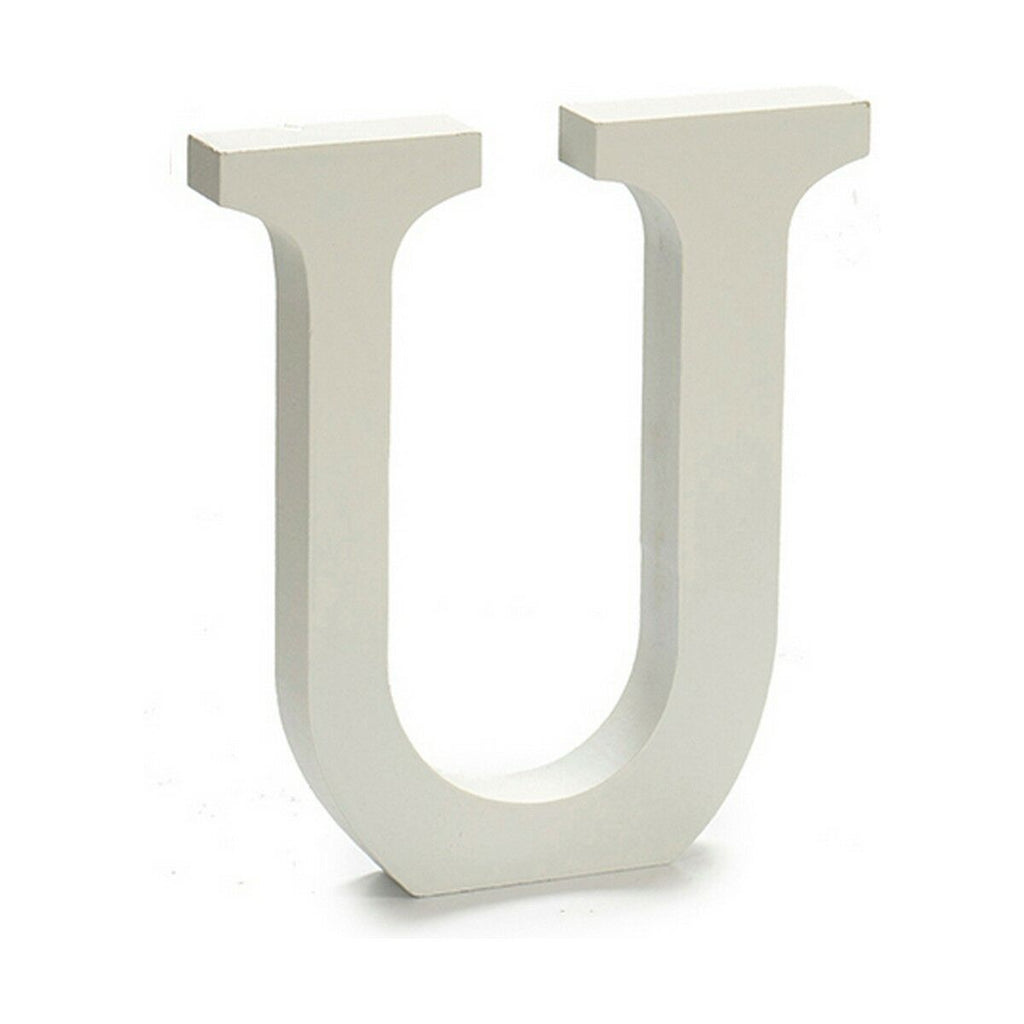 Pincello Buchstabe U Weiß