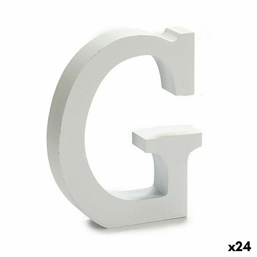 Pincello Buchstabe G Weiß