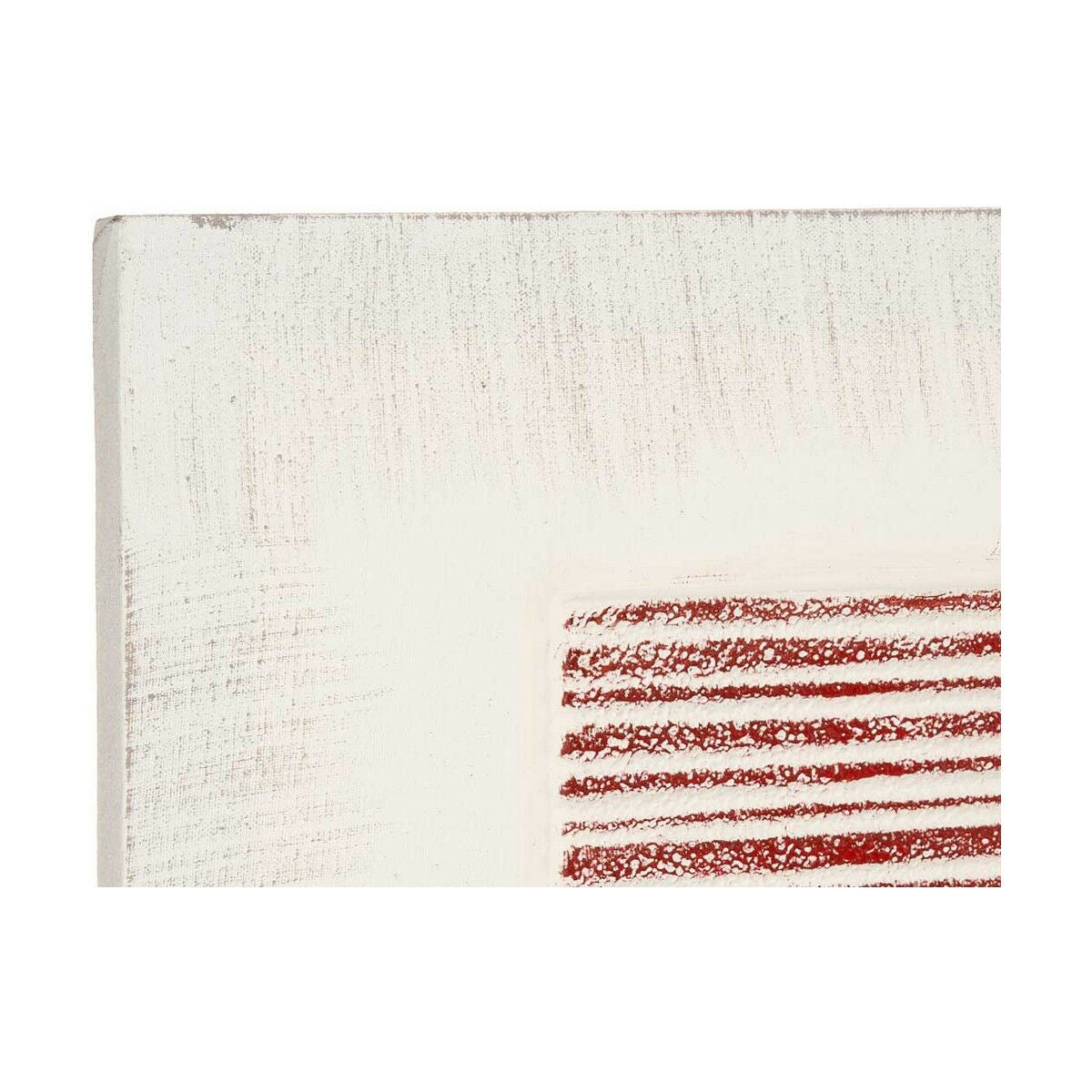 Gift Decor Leinwandbild Weiß Rosa Stripes mit relief