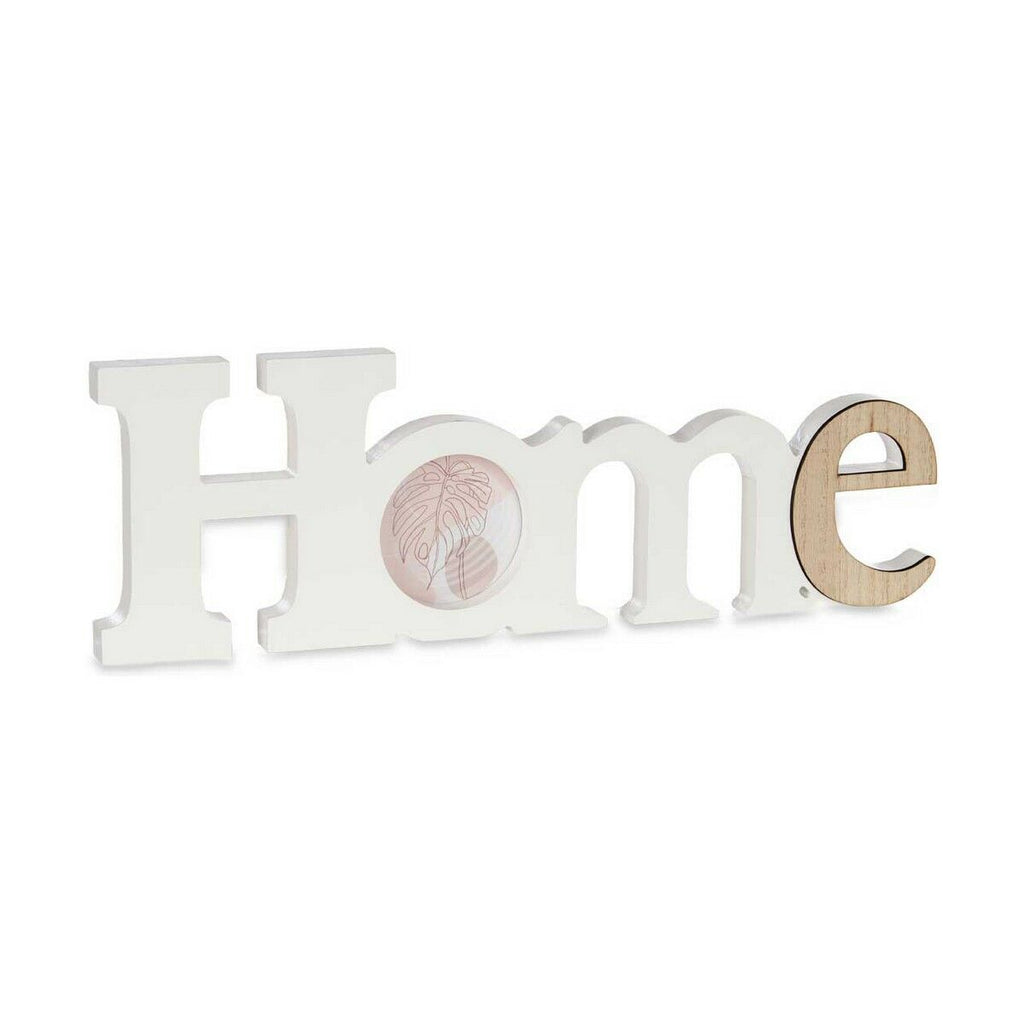 Gift Decor Bilderrahmen Home Weiß Braun MDF Holz