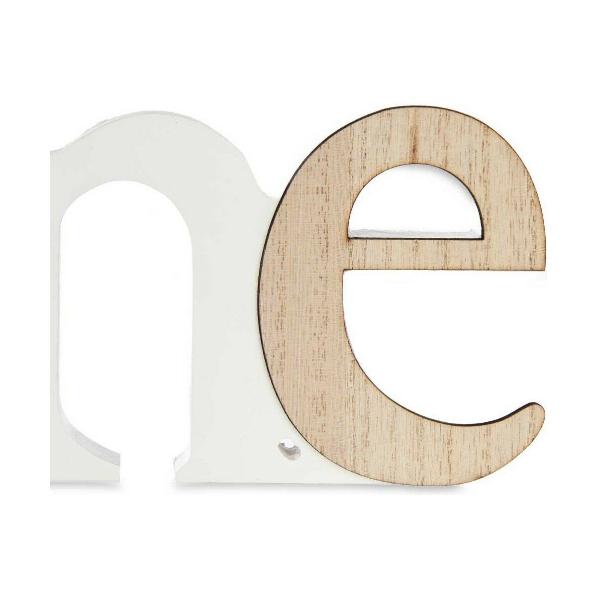 Gift Decor Bilderrahmen Home Weiß Braun MDF Holz