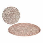 Kinvara Tischset Rosa Kunststoff Ø 38 cm