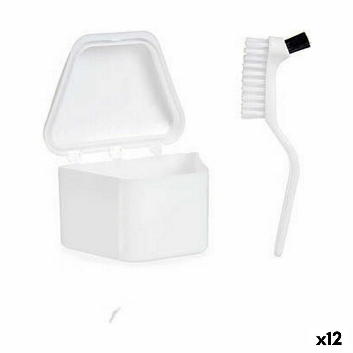 Denture Set Berilo Weiß polypropylene (12 Stück) – Produktbild 1