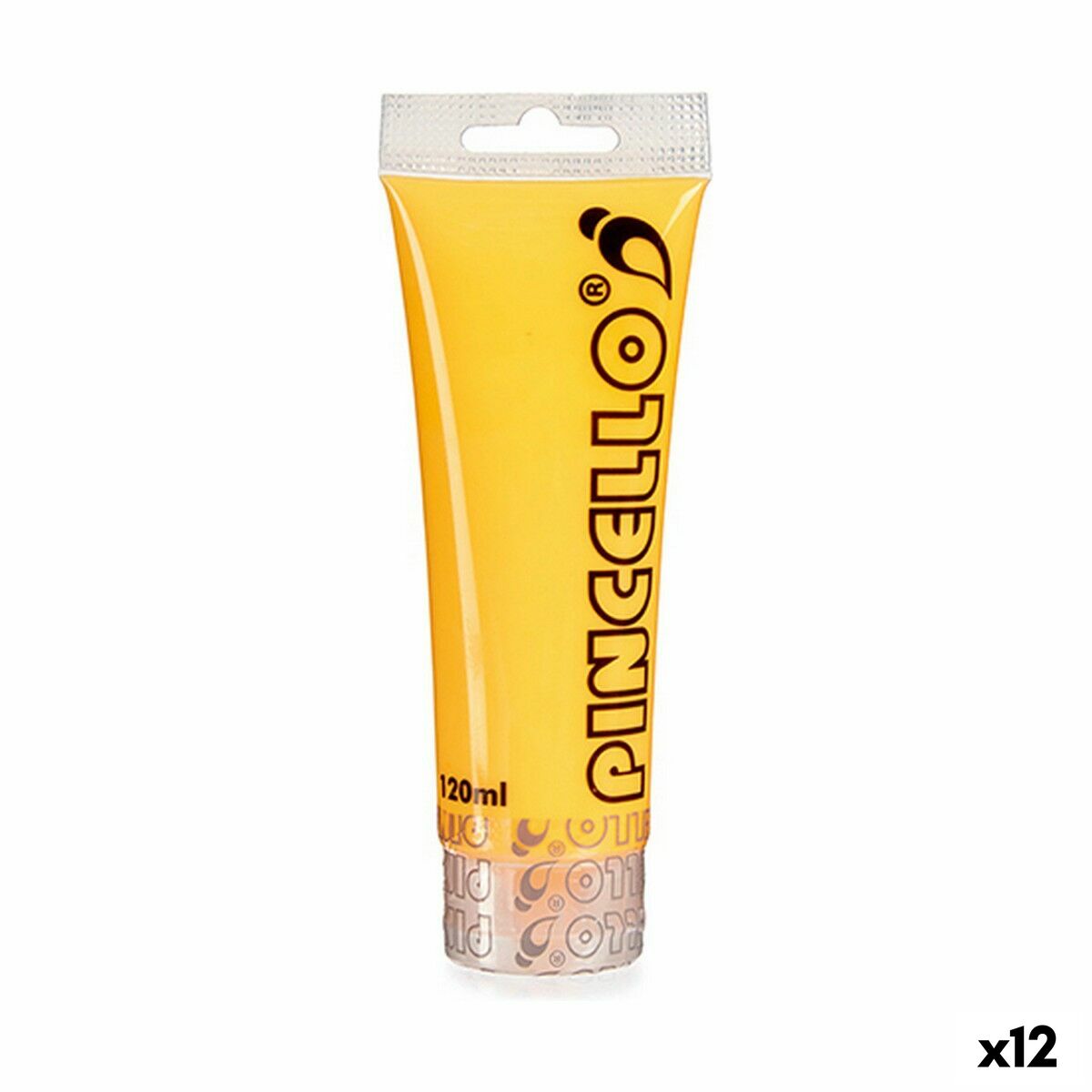 Acrylic paint Pincello Neon Orange 120 ml (12 Stück) – Produktbild 1