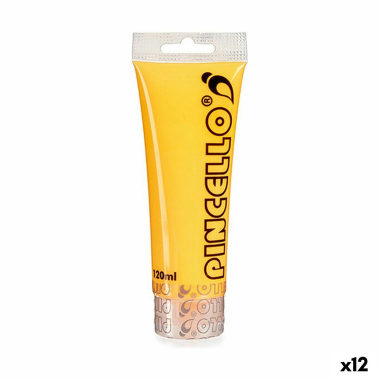 Acrylic paint Pincello Neon Orange 120 ml (12 Stück) – Produktbild 1
