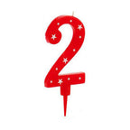 Kerze Birthday Number 2