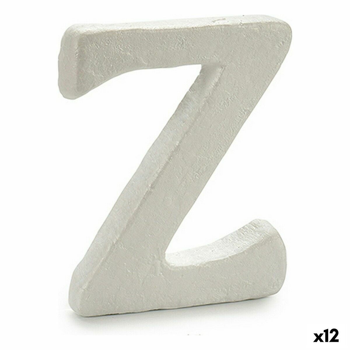 Pincello Buchstabe Z Weiß Polystyrol