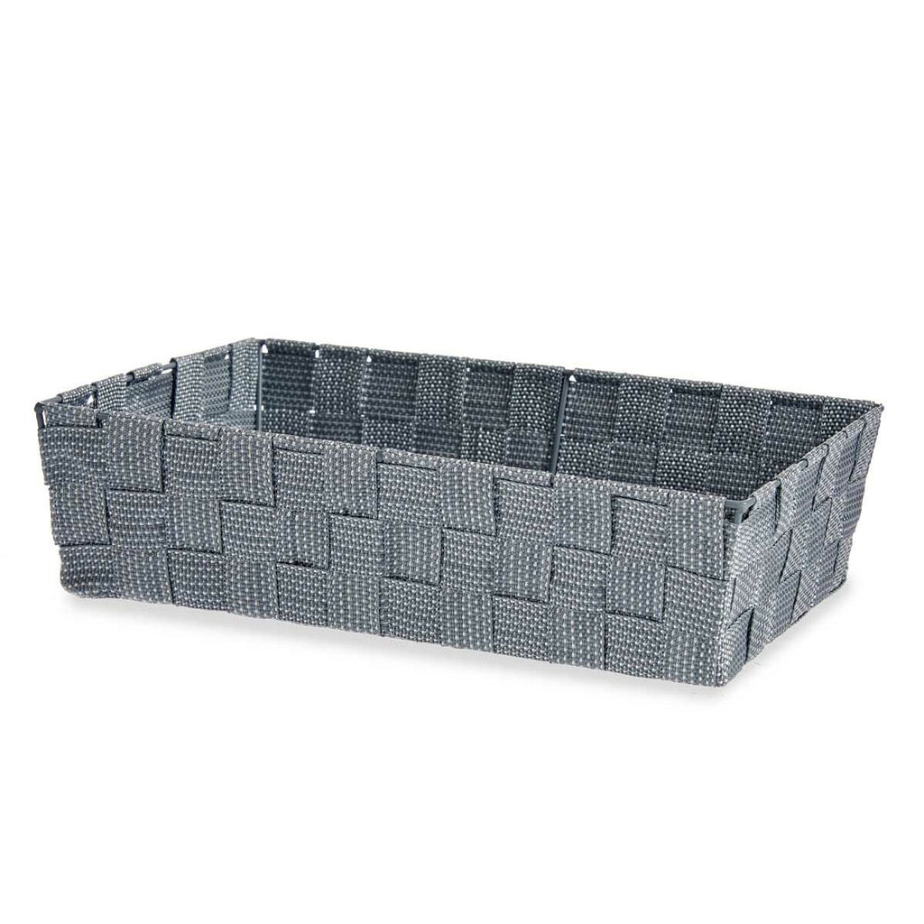Kipit Mehrzweckkorb Grau Polyester Cloth Braiding 3,8 L