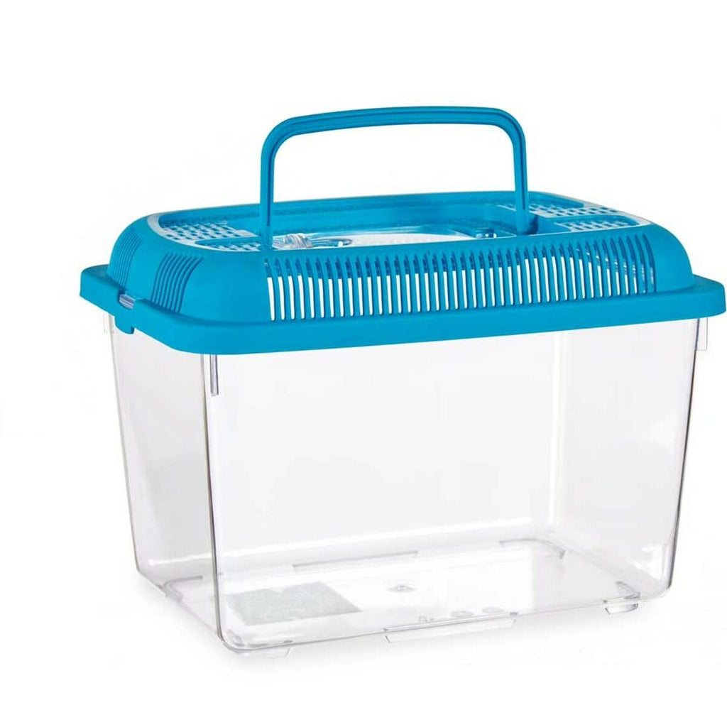Mascow Fish tank Blau Kunststoff 3 L 17 x 16 x 24 cm mit Griff Mittel