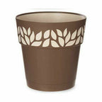 Stefanplast Self-watering flowerpot Cloe Braun Kunststoff