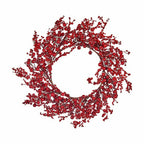 Krist+ Advent wreathe Rot Kunststoff
