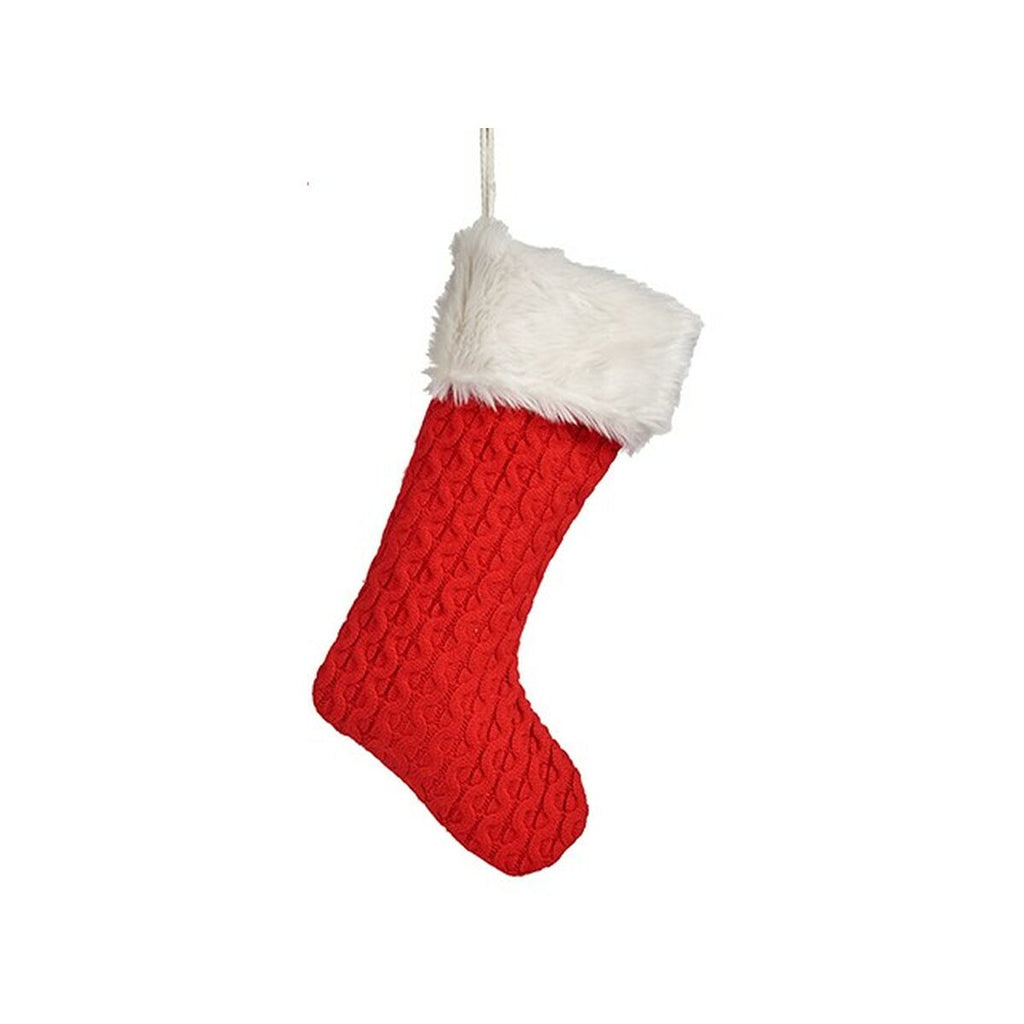 Krist+ Weihnachtskugel Rot Cloth Weihnachten Stocking