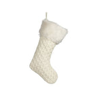 Krist+ Weihnachtskugel FG09-20493C Weiß Weihnachten Stocking