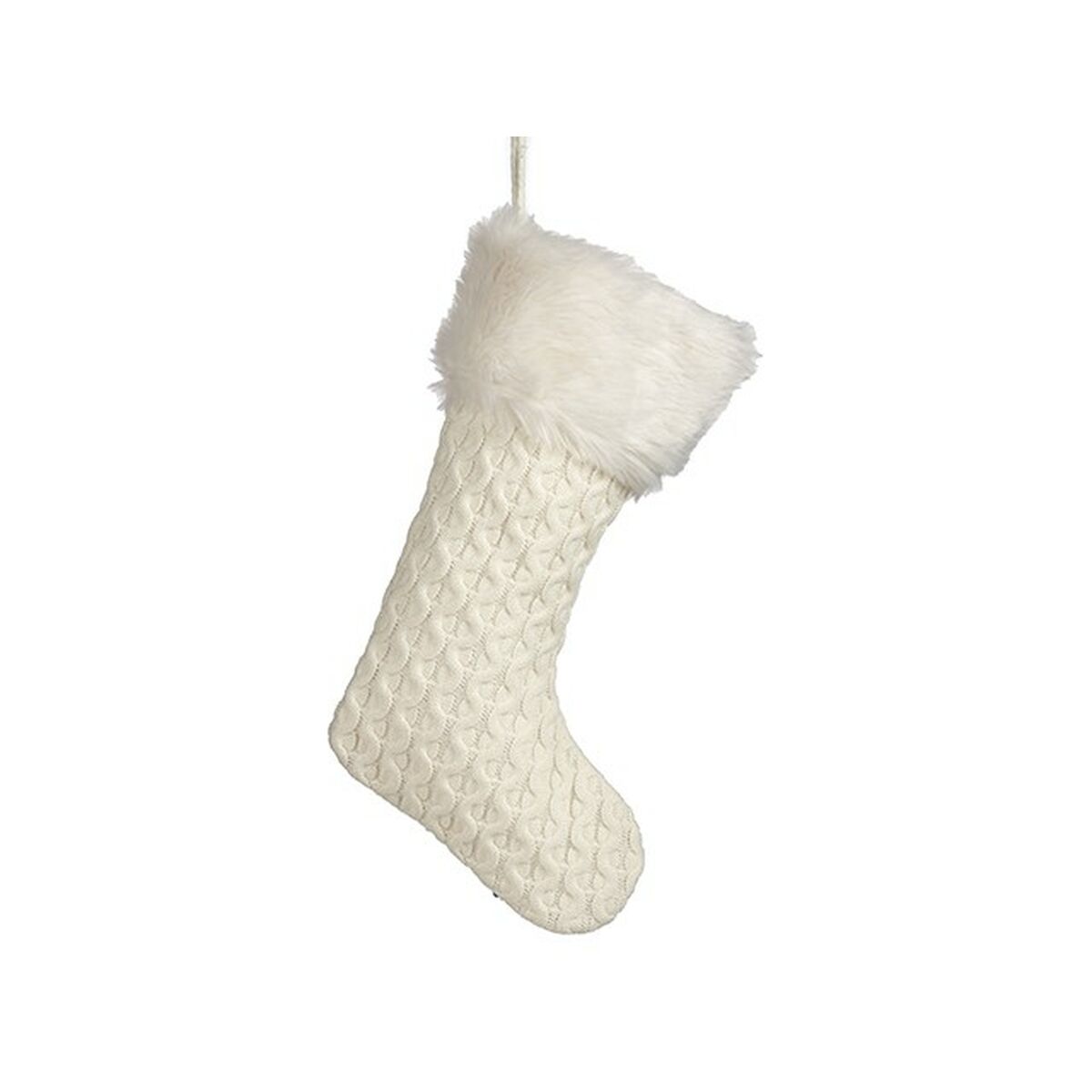 Krist+ Weihnachtskugel FG09-20493C Weiß Weihnachten Stocking