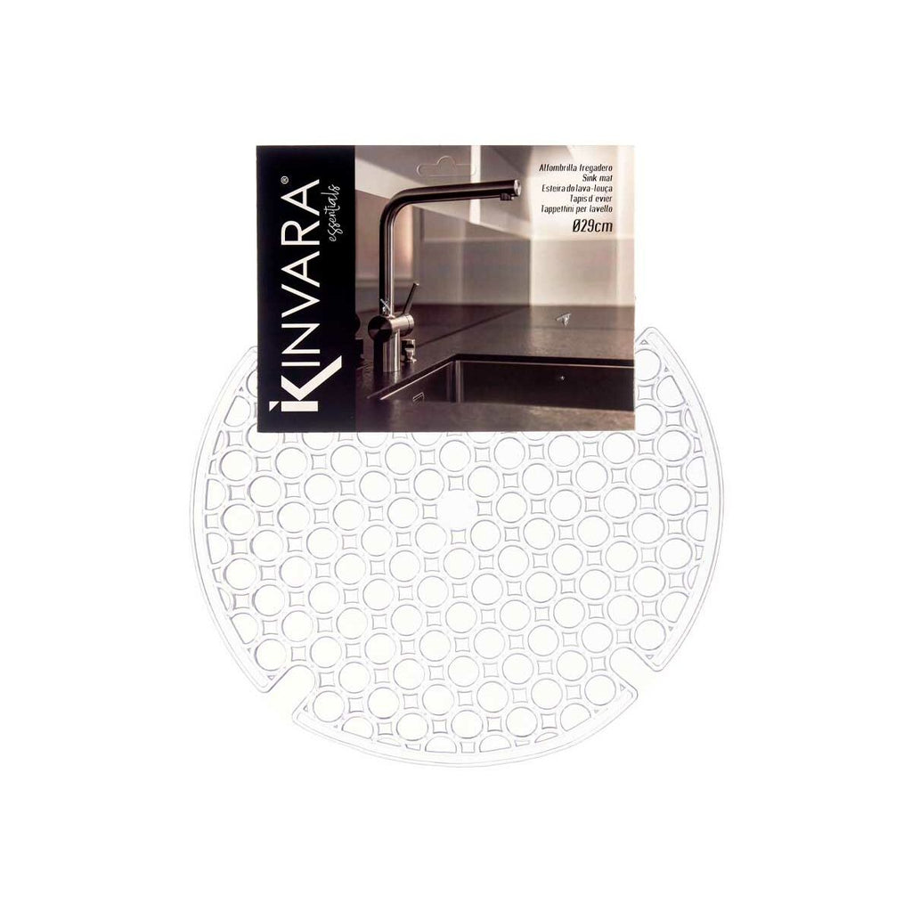 Kinvara Non-slip Matte Transparent Kunststoff Sink