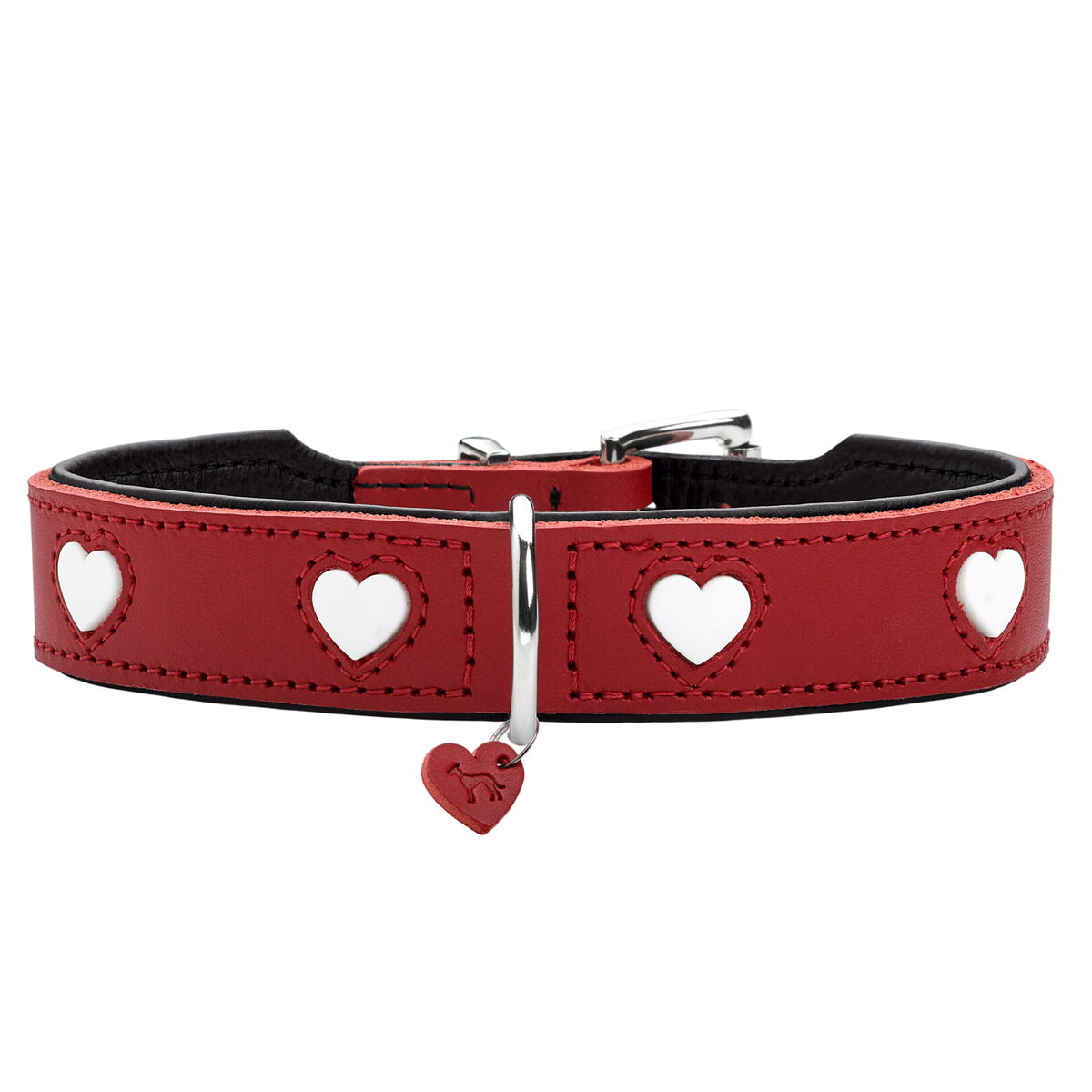 Dog collar Hunter Love Rot XS 24-28 cm – Produktbild 1