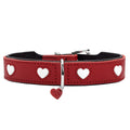 Hund collar Hunter Love Rot XS 24-28 cm
