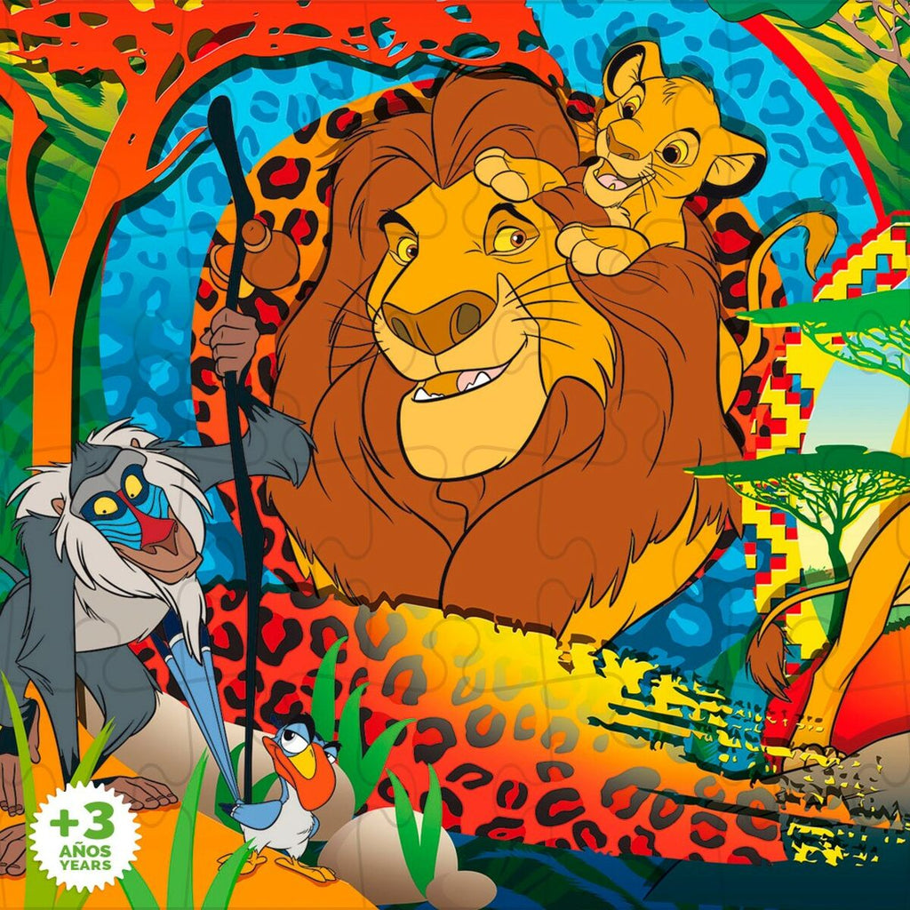 The Lion King Kinder-Puzzle Doppelseitig