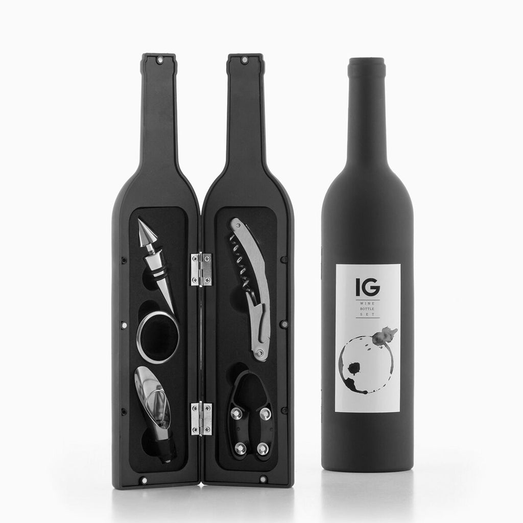 InnovaGoods Flasche Weinset