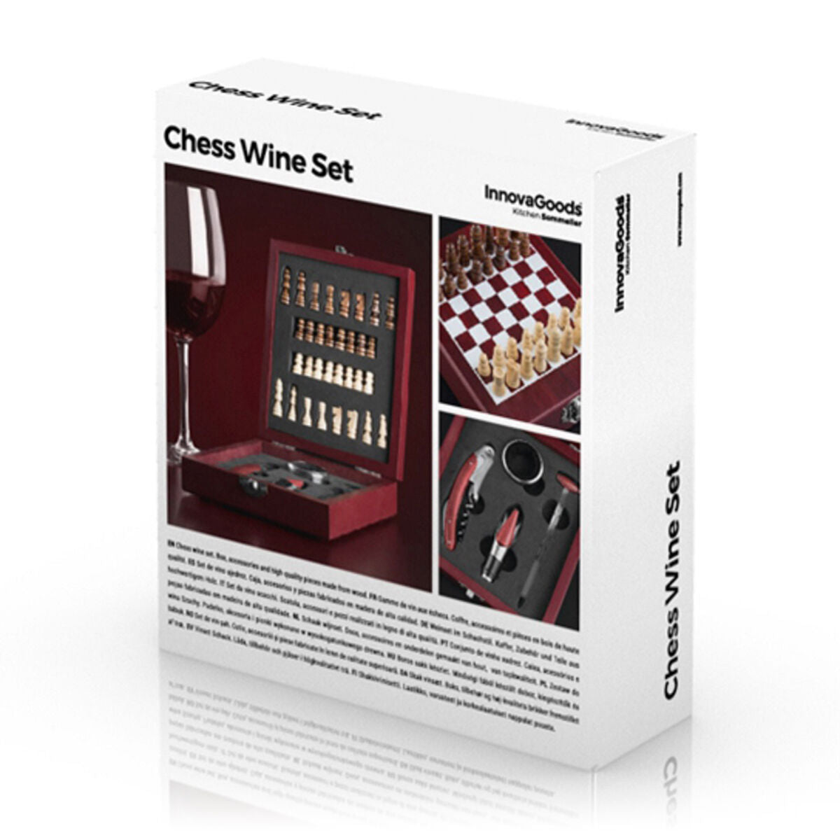 InnovaGoods Chess Weinset