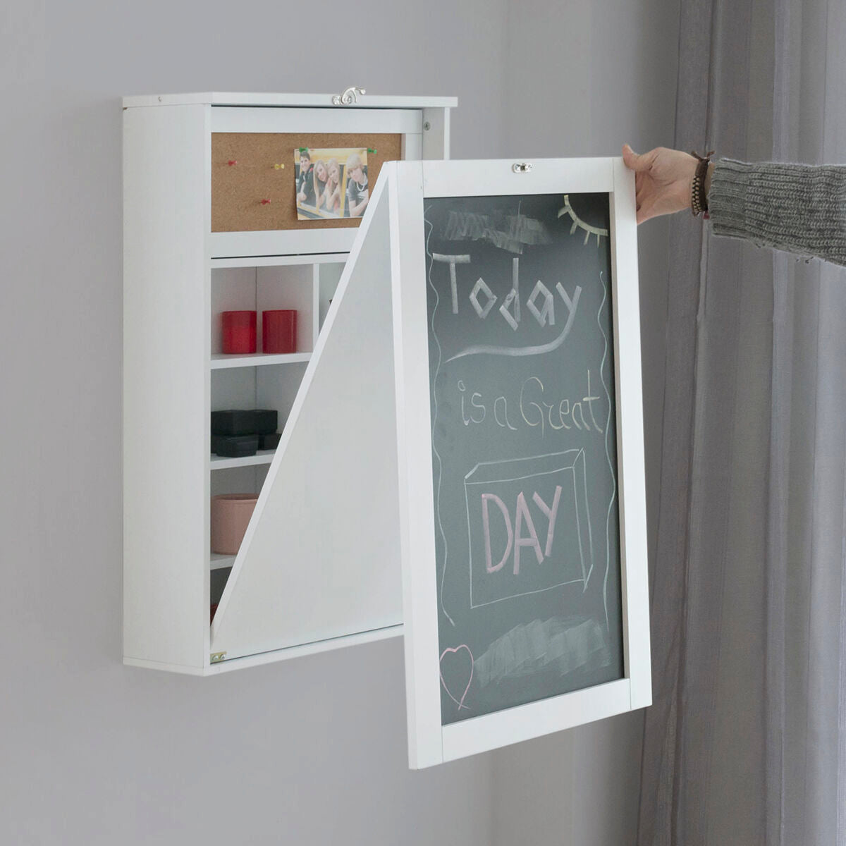 InnovaGoods Foldable Wand Desk Woldy
