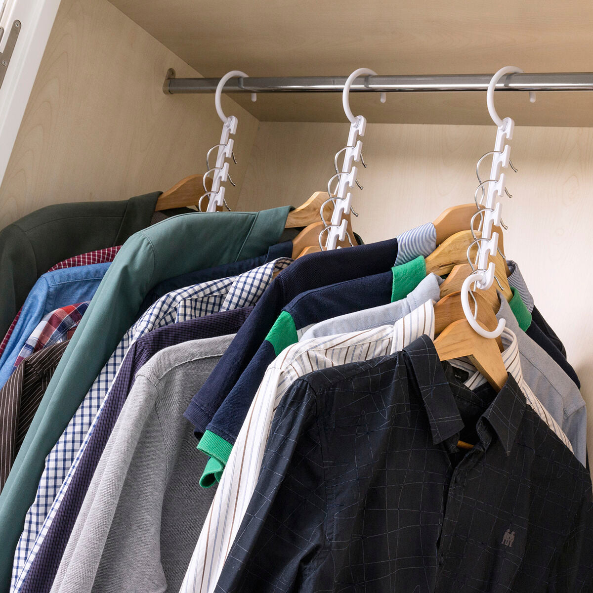 InnovaGoods Hanger Organizer für 40 Items Plusrobe