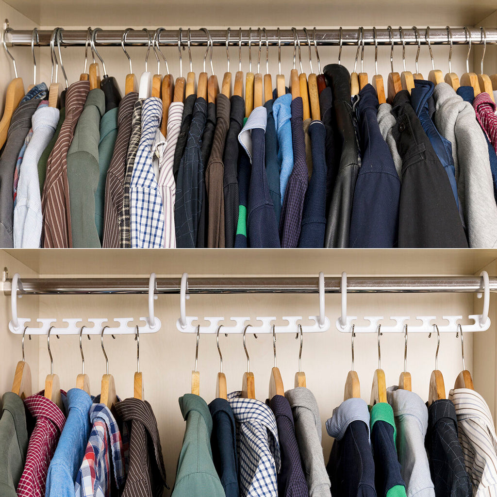 InnovaGoods Hanger Organizer für 40 Items Plusrobe