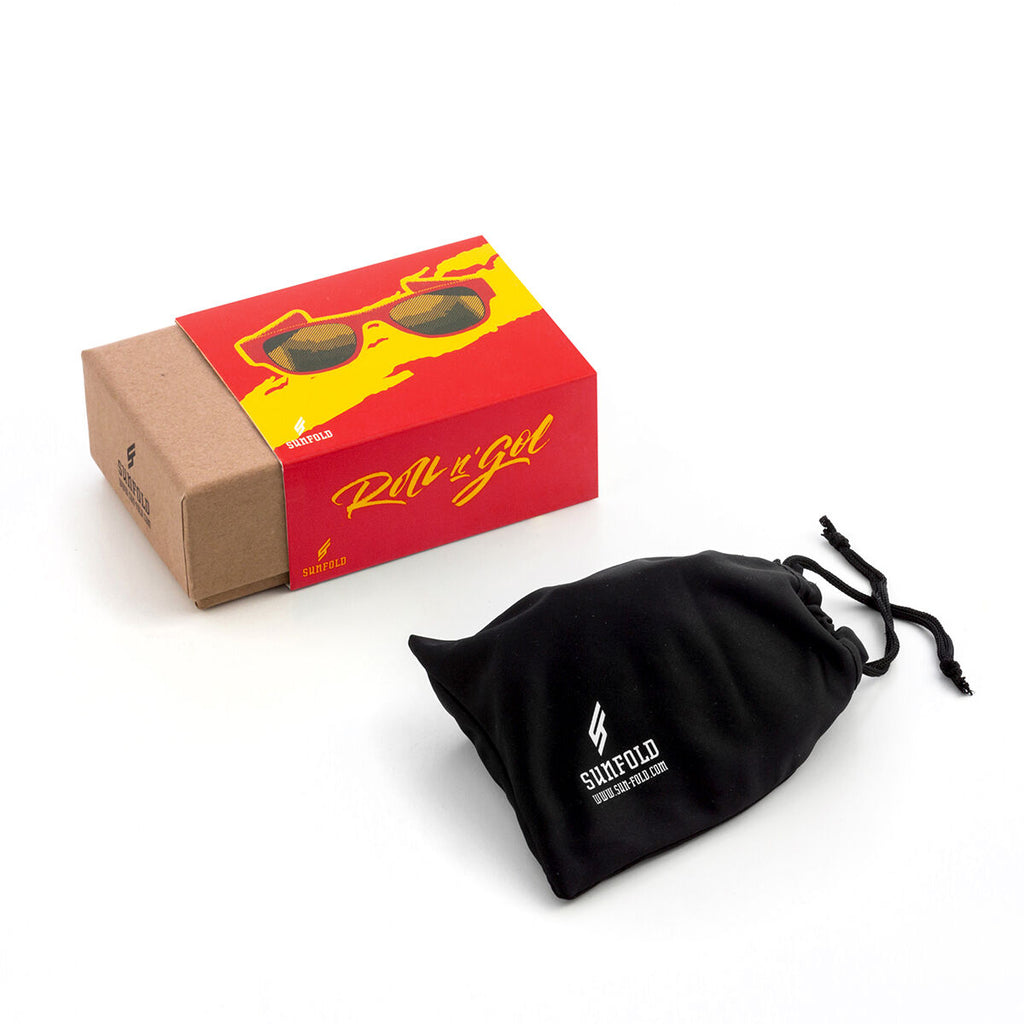 Sunfold Roll-up Sonnenbrille Spain Rot