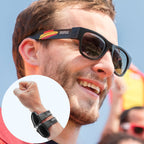 Roll-up sunglasses Sunfold Spain Schwarz – Produktbild 1