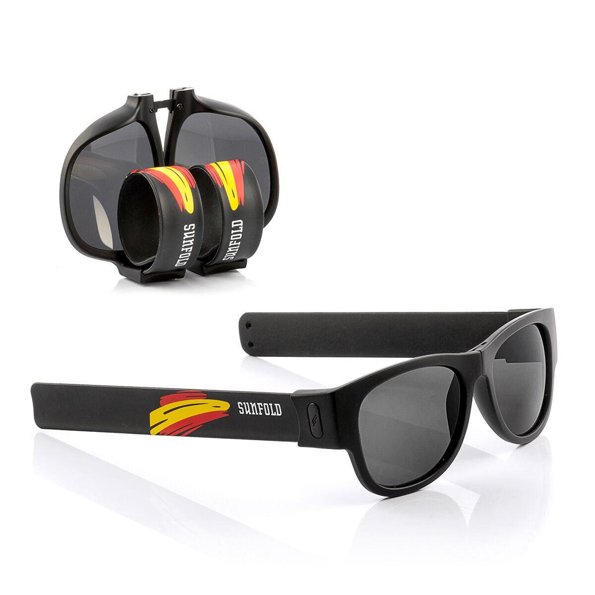 Roll-up sunglasses Sunfold Spain Schwarz – Produktbild 4