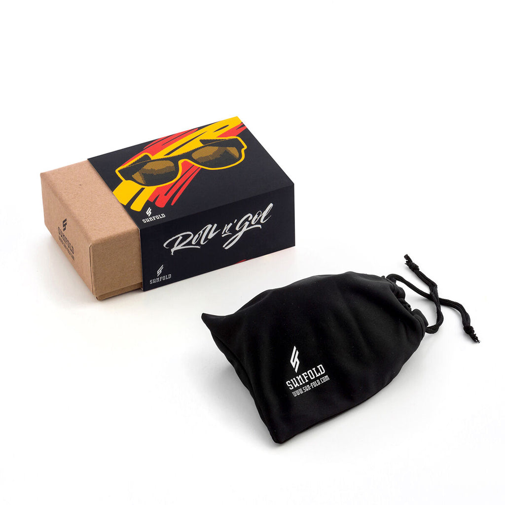 Roll-up sunglasses Sunfold Spain Schwarz – Produktbild 7