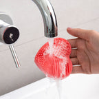 InnovaGoods Make-up-Pinsel Reiniger Heart
