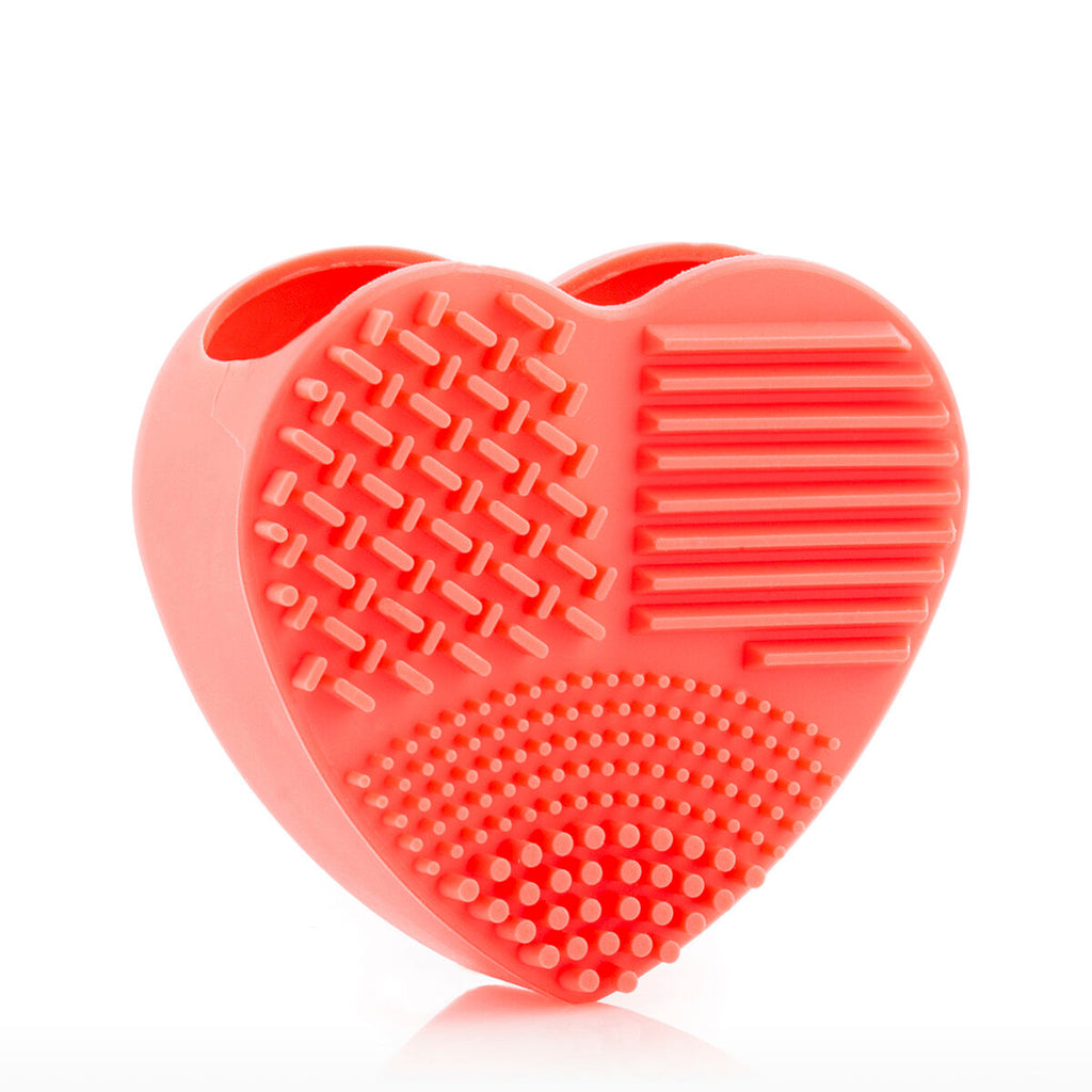 InnovaGoods Make-up-Pinsel Reiniger Heart