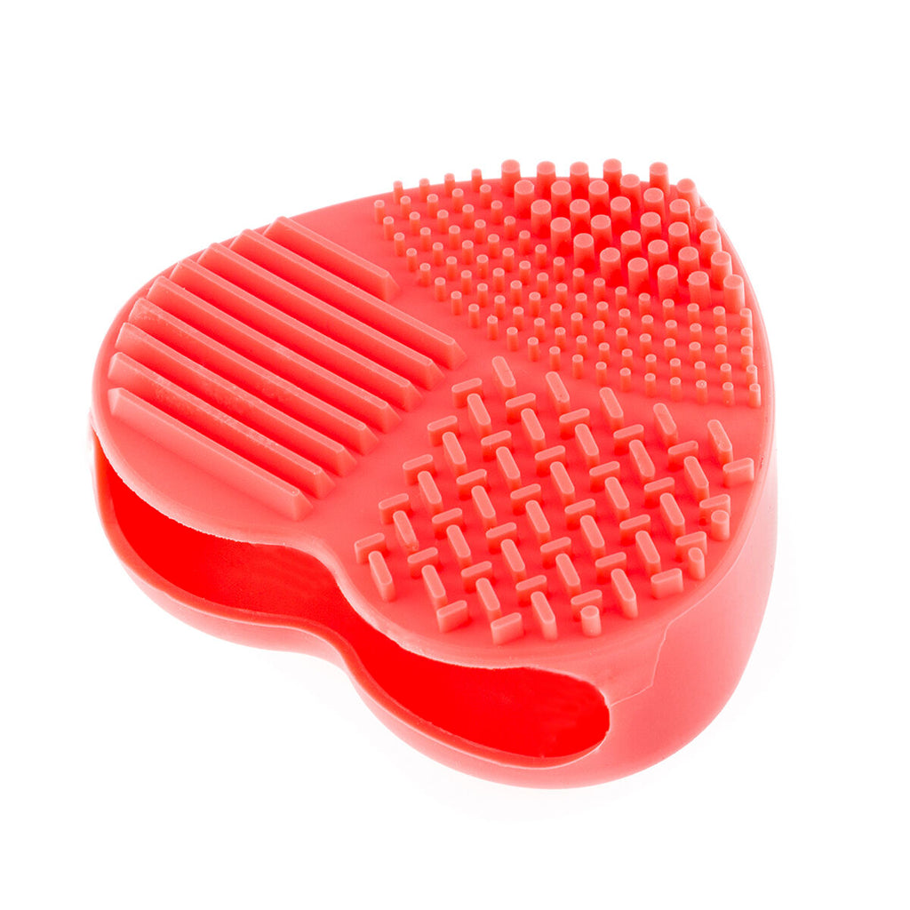 InnovaGoods Make-up-Pinsel Reiniger Heart