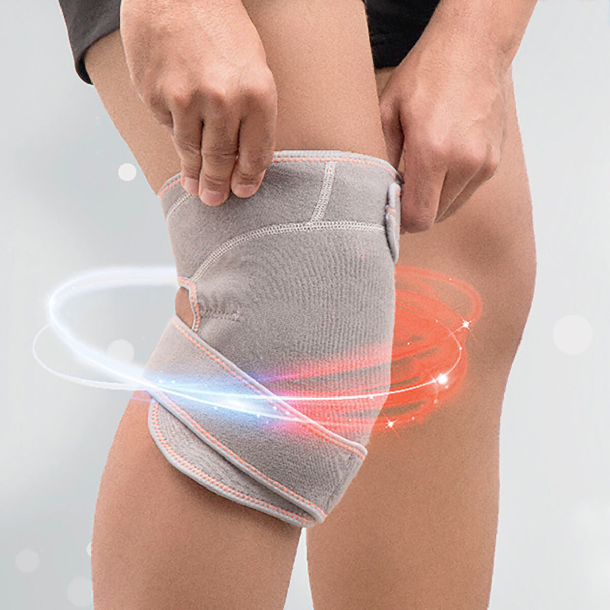 Hot & Cold Gel Knee Wrap InnovaGoods – Produktbild 1